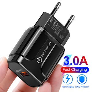 Original Safe Quick Charge 3.0 USB Charger 5V 3A Fast Charging For Adapter Mobile Phone Charger Universal Tablet