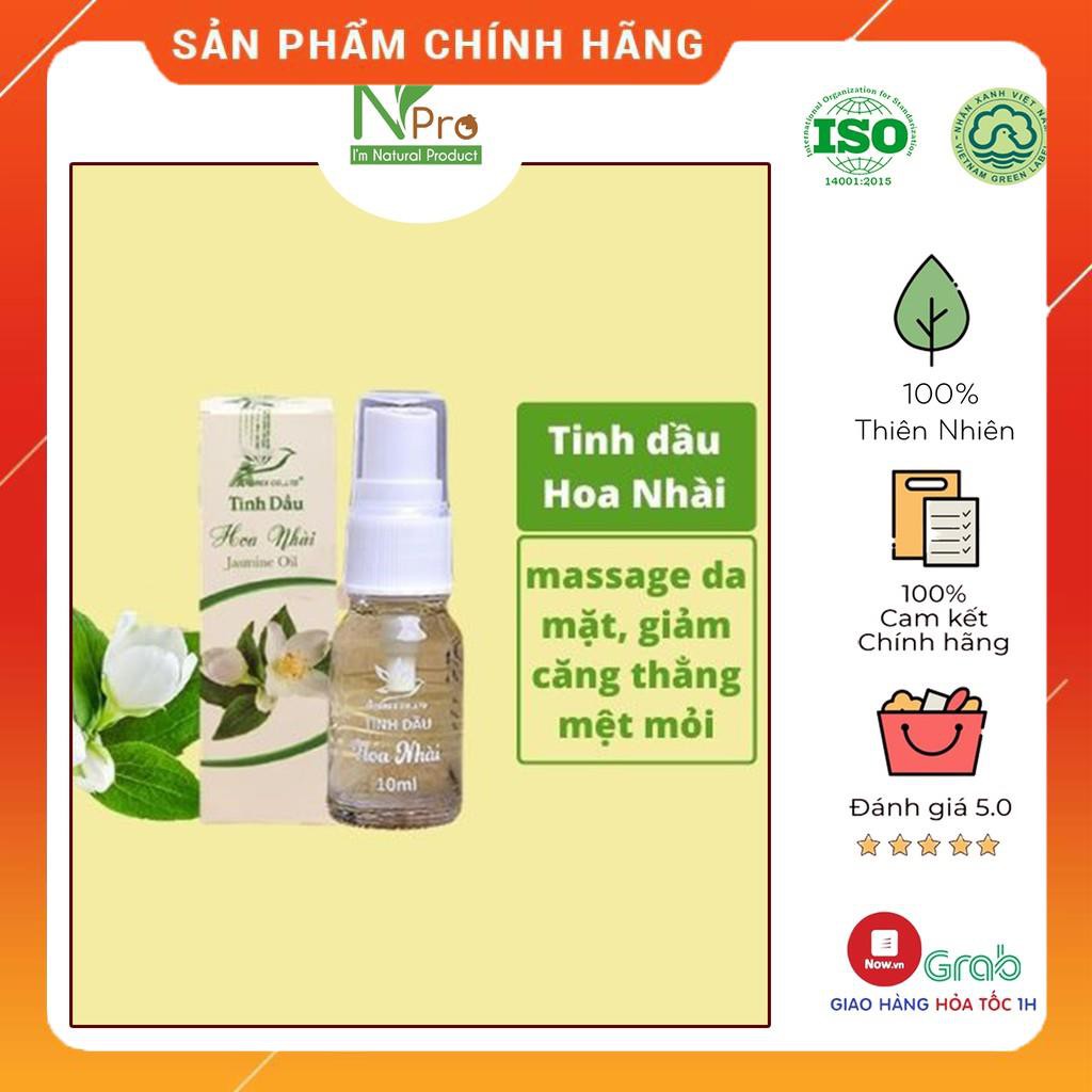[ FREESHIP ] TINH DẦU HOA NHÀI NPRO 10 ML-TINH DẦU THIÊN NHIÊN 100%