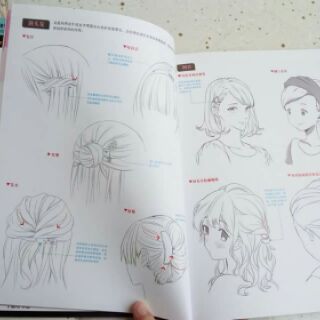 [Dạy Vẽ] Artbook Dạy Vẽ Tóc