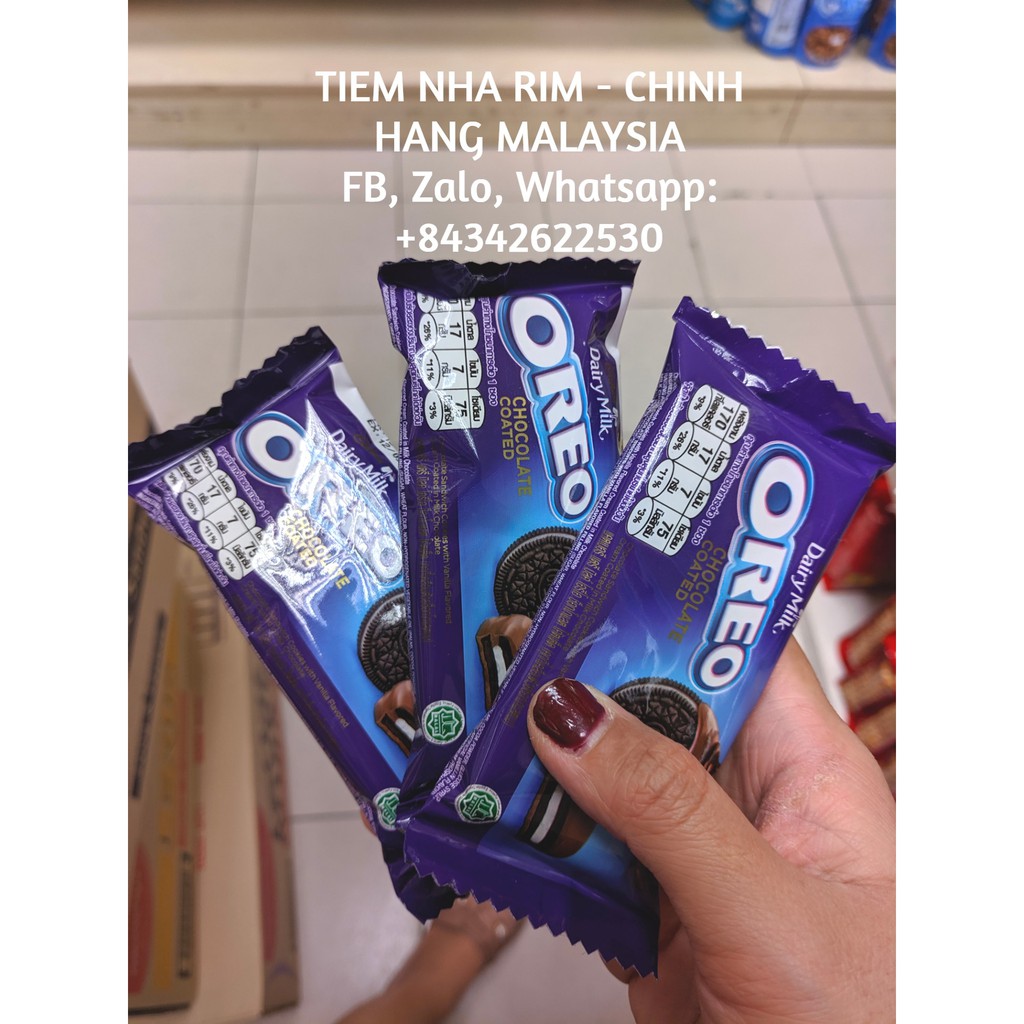 BÁNH OREO PHỦ CHOCOLATE - XÁCH TAY MALAYSIA | BigBuy360 - bigbuy360.vn