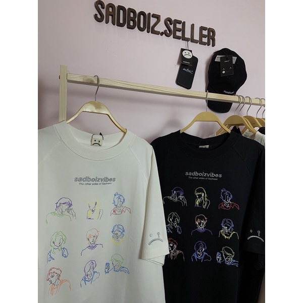 Áo thun SADBOIZVIBES TOSS👫Tặng túi tote chính hãng 0d  hàng có sẳn