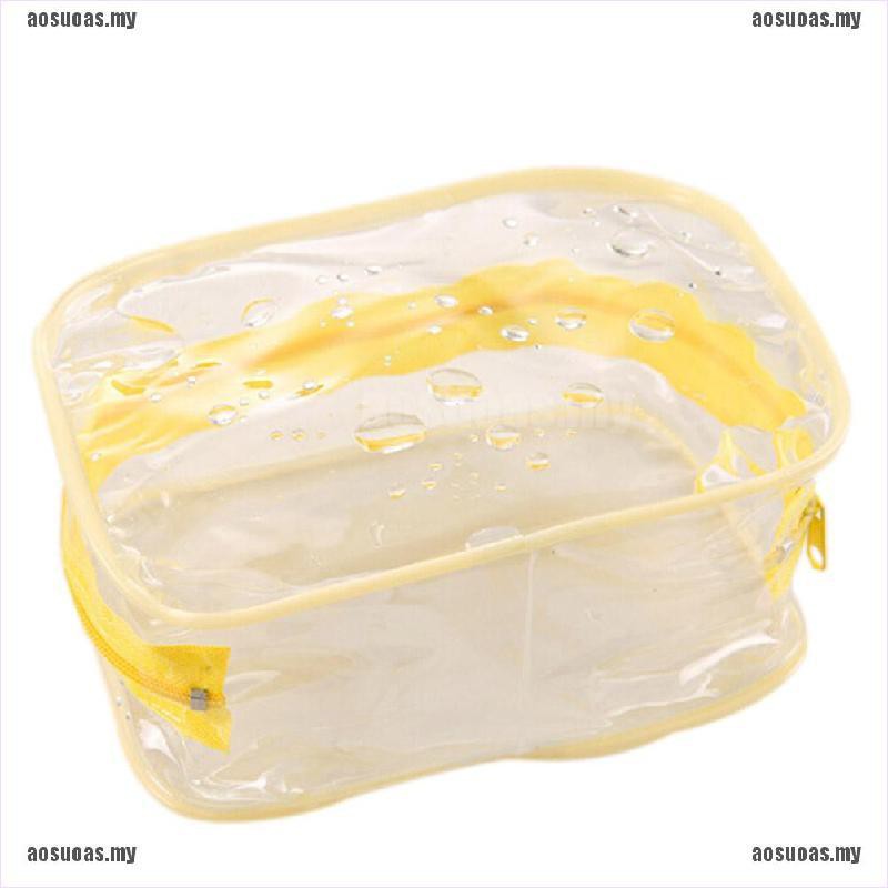 Túi Đựng Mỹ Phẩm Bằng Nhựa PVC Trong Suốt Có Khóa Kéo Tiện Dụng Mang Theo Du Lịch | BigBuy360 - bigbuy360.vn