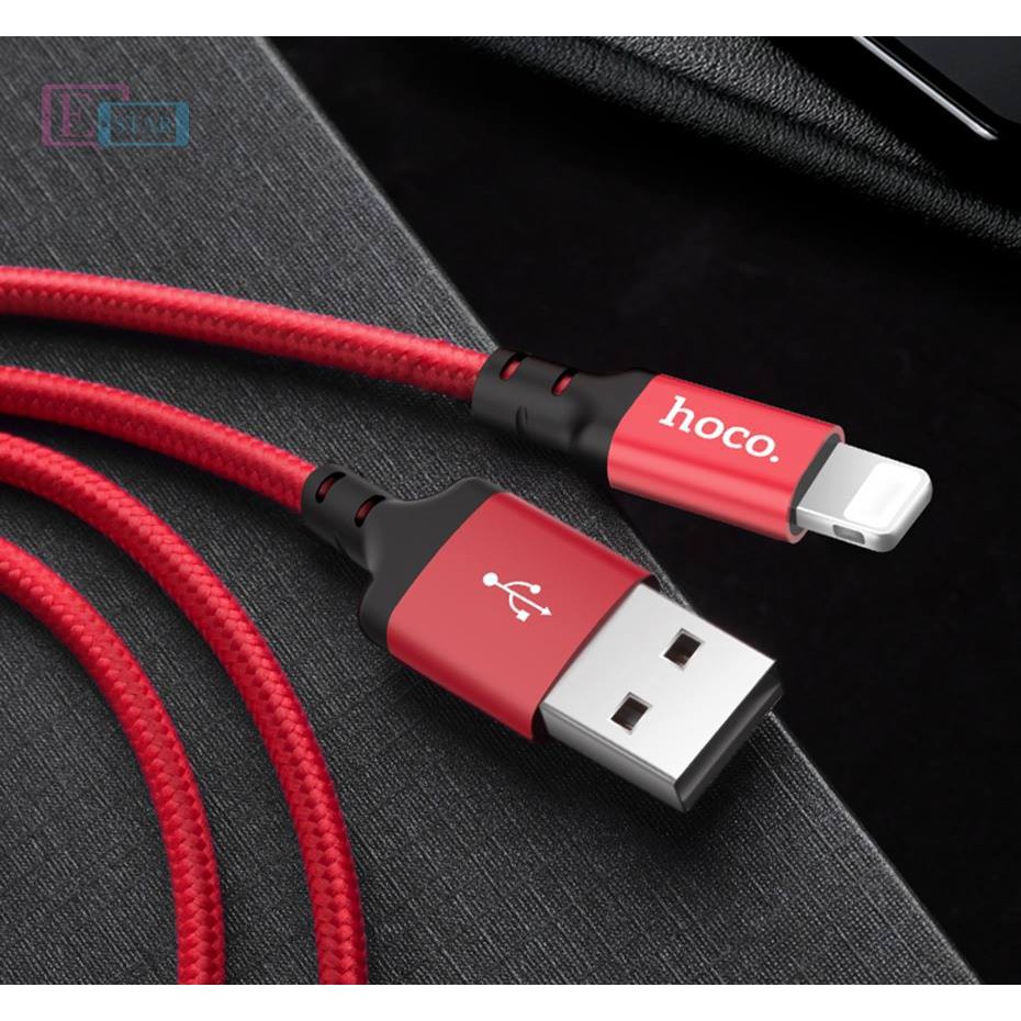 CÁP SẠC NHANH Hoco X14 2M Lightning SẠC FULL DÒNG IPHONE - CHÍNH HÃNG