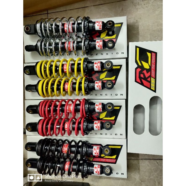 Phuộc sau kiểu 1 lò xo mẫu RCB gắn Dr Wave SIRIUS JUPITER TAURUS MAX Caphe FUTURE SUVIVA BLADE WIN CUP CHARLY Galaxy