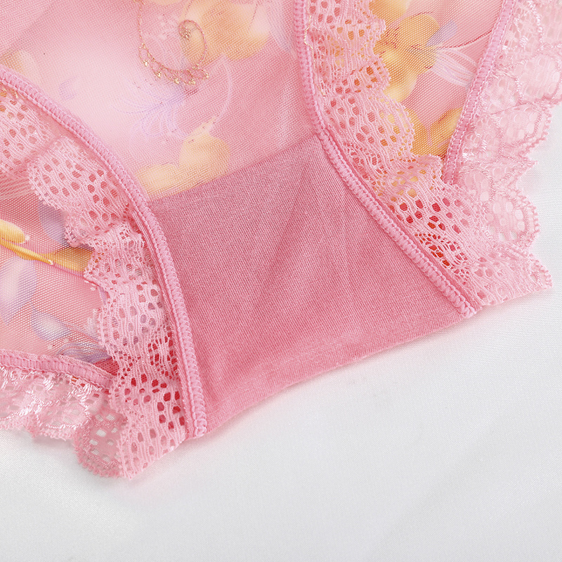 Quần Lót Levao Ren Thêu Hoa Gợi Cảm Cho Phụ Nữ