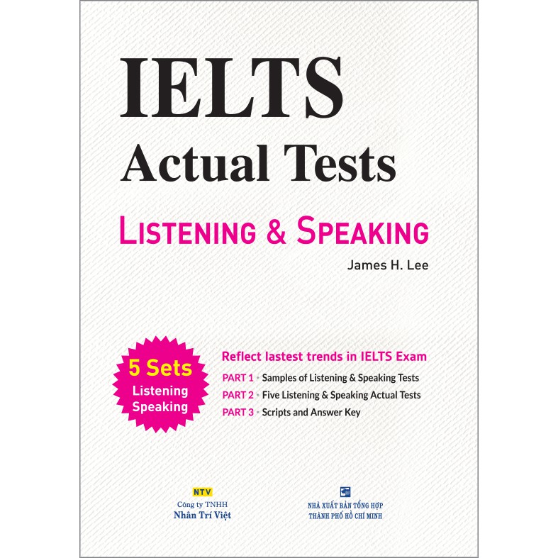 Sách - IELTS Actual Tests: Listening & Speaking (kèm CD)