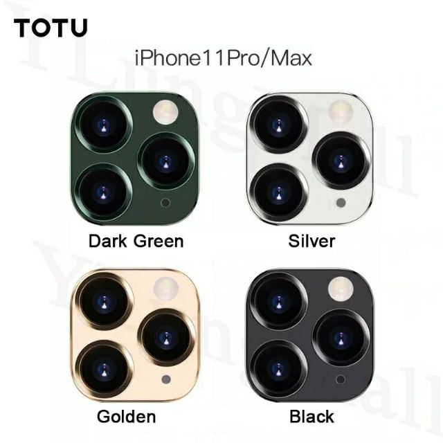 Kính Cường Lực Camera Chính Hãng TOTU Iphone 11 / 11 pro / 11 pro max