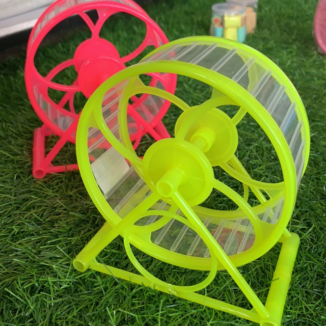 Wheel nhựa nhỏ 12cm dành cho hamster