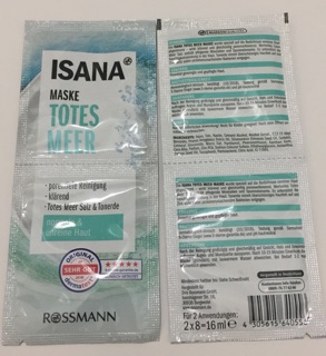 Mặt nạ dưỡng da Isana từ Đức