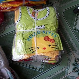 Đồ bộ thun lạnh cho bé gái
