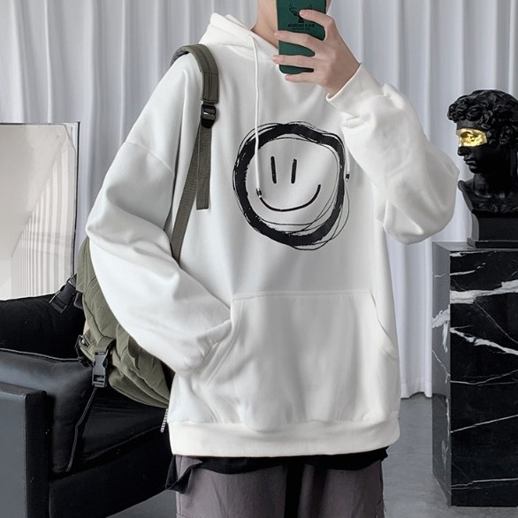 Áo hoodie đơn giản trẻ trung thời trang dành cho cả nam và nữ | BigBuy360 - bigbuy360.vn