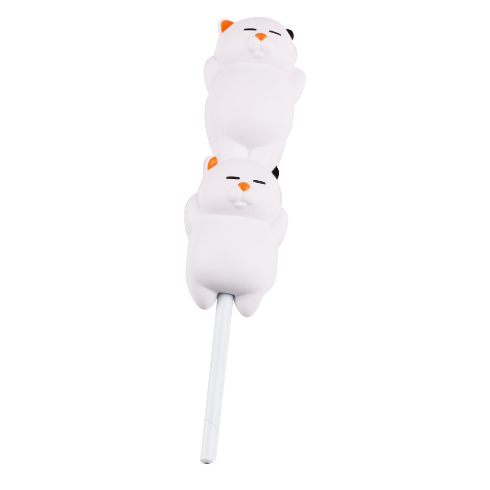 Squishy thú dài bút bi 16cm siêu mềm có ngòi bút viết