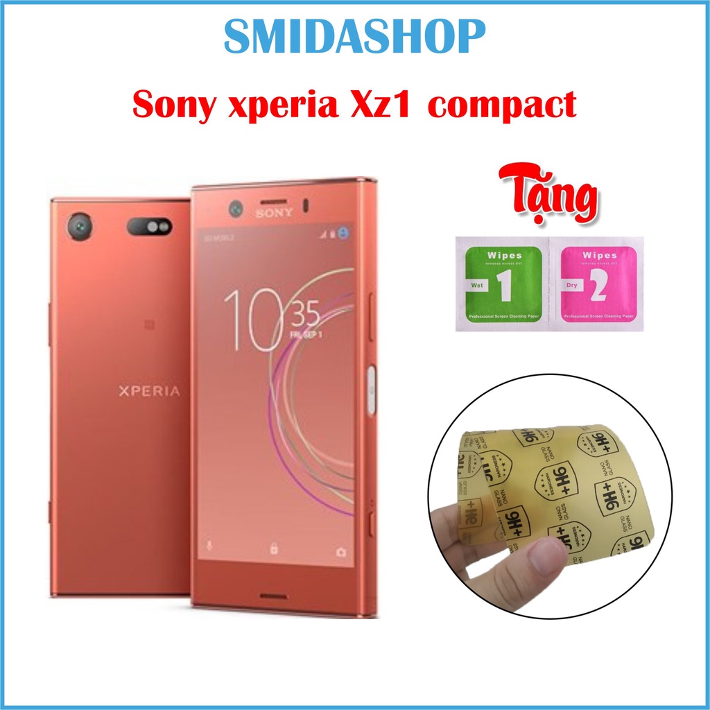 Cường lực dẻo Sony mặt trước sau XZ1 compact