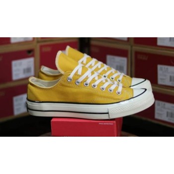 Giày Thể Thao Converse_99 All Star Cổ Thấp Màu Vàng