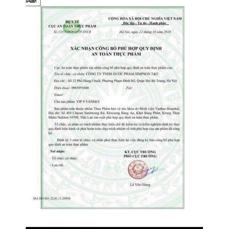 giảm cân vip chính hãng ( 28 ngày)