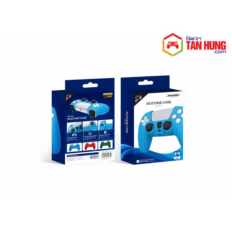 Vỏ Silicon Ps5 vỏ Cao Su  Bảo Vệ Tay Cầm Chơi Game Ps5 Dual Sense Hàng DoBe