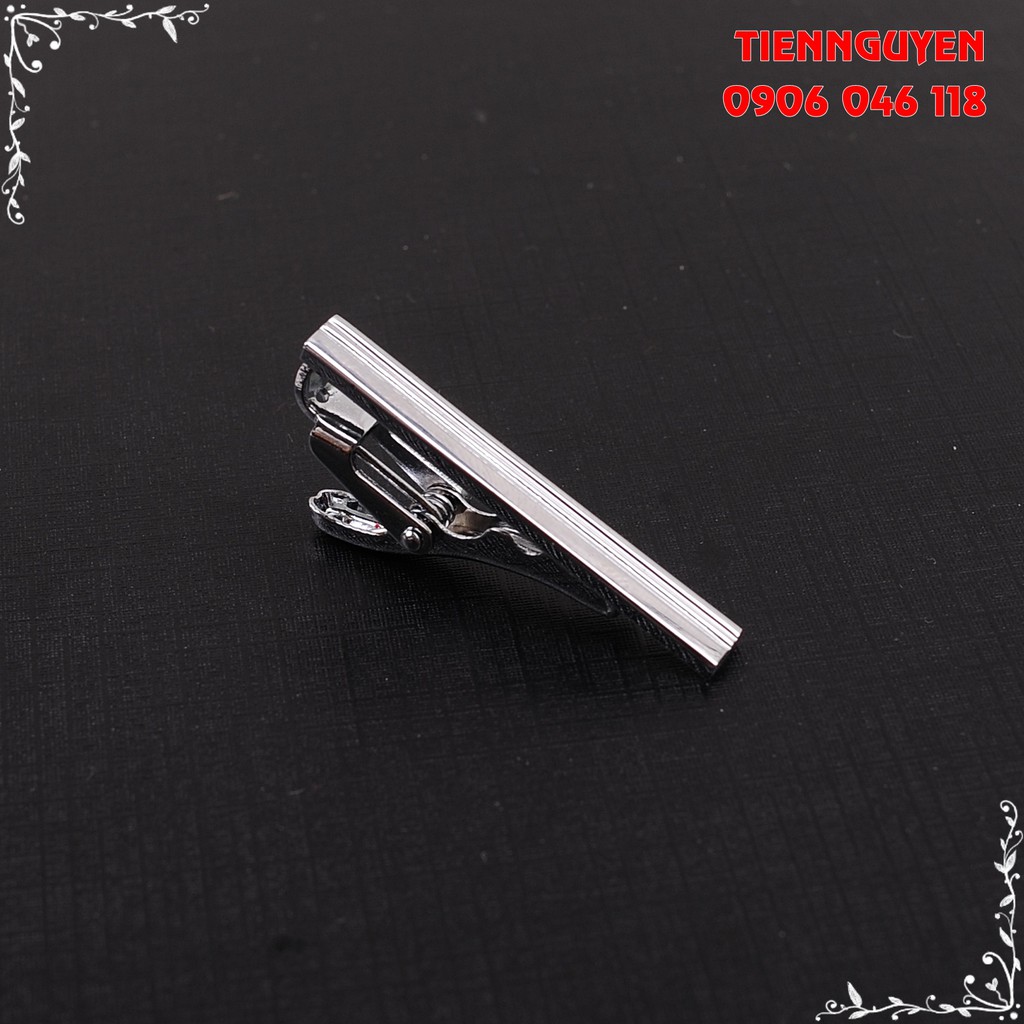 Kẹp cà vạt nam bản nhỏ ( 4cm)