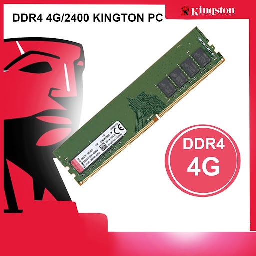 RAM MÁY TÍNH BÀN DDR4 PC 4G/2400 8G/2400 4G/2666 8G/2666 KINGSTON Box Công ty. VI TÍNH QUỐC DUY