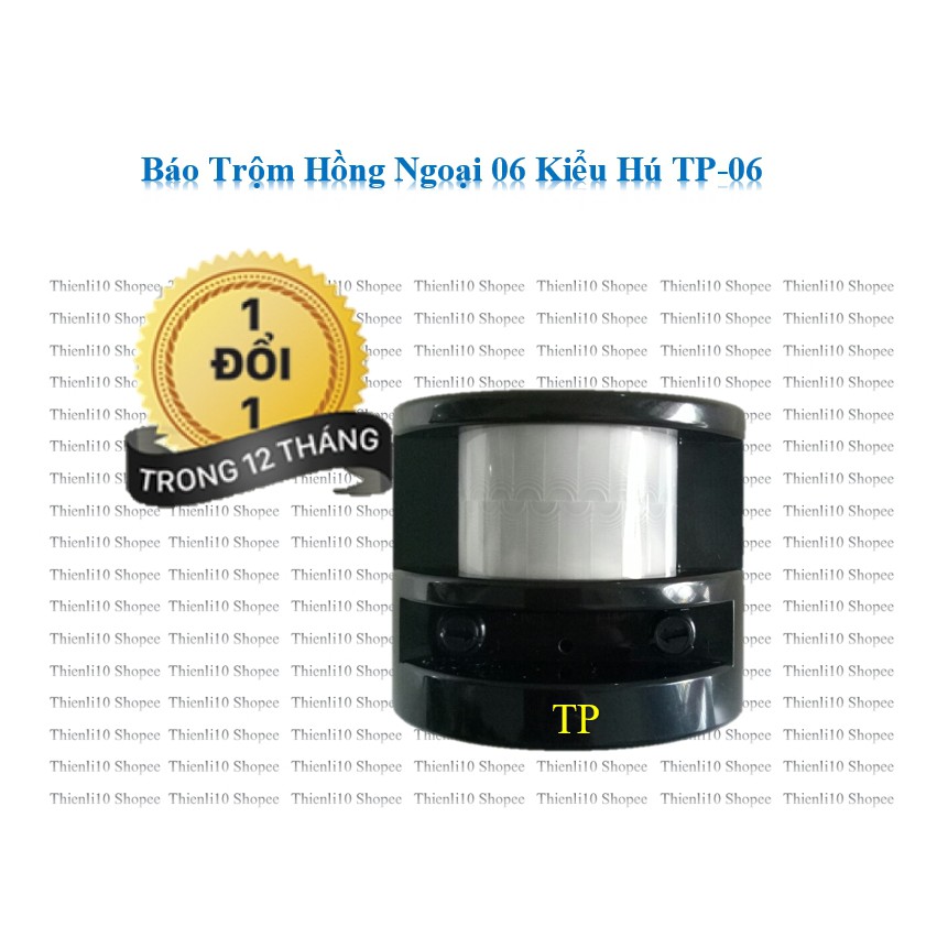 Bộ 10 báo trộm hồng ngoại độc lập 6 âm thanh TP-06