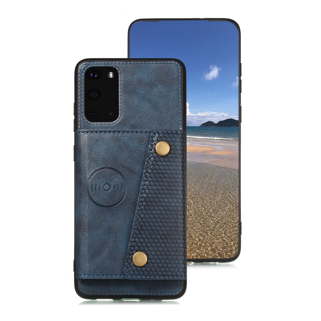 Ốp lưng Dạng Ví Da Lật Dành Cho Samsung Galaxy S20 Note 20 10 9 ultra pro plus lite