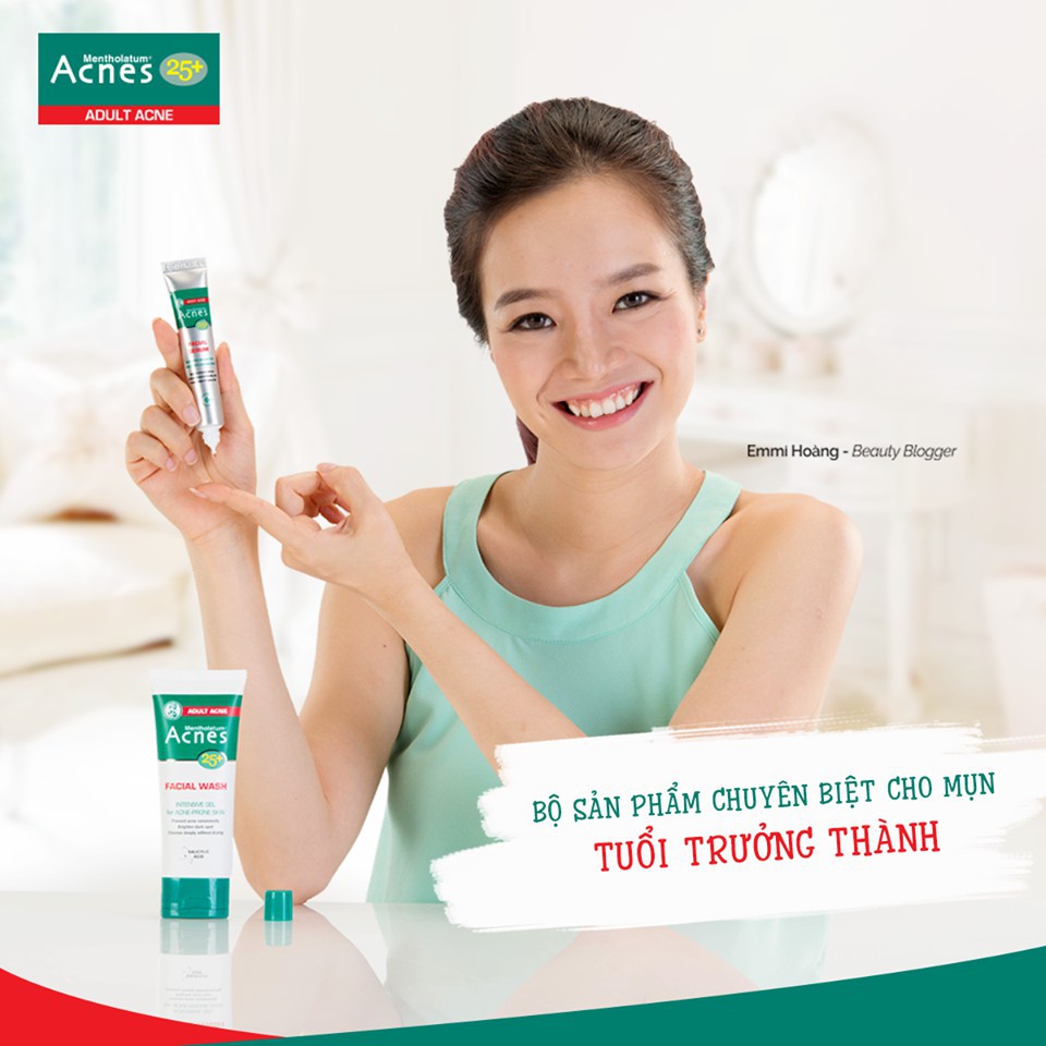 Gel Rửa Mặt Ngăn Ngừa Mụn Tuổi Trưởng Thành Acnes 25+ Facial Wash 100g