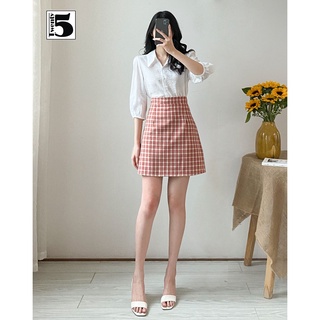 Áo sơ mi nữ cổ đức dáng lửng Twentyfive T1106