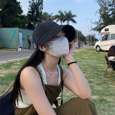 Nón Vành Chống Nắng Có Dây Rút Thoáng Khí Khô Nhanh Phong Cách Hàn Quốc Thời Trang Mùa Hè Cho Nữ