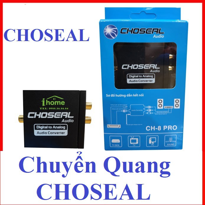 Chuyển quang OPTICAL sang AUDIO (AV) Choseal - Chuyển quang tốt, cực bền