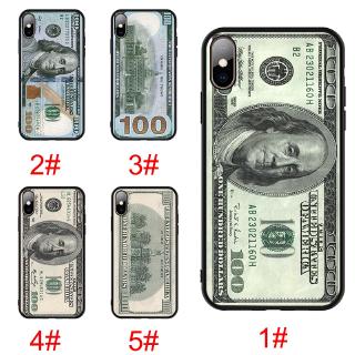 Ốp Điện Thoại Mềm In Hình Tiền 100 Đô La Cho iPhone XS Max XR X 5S 6s 7 8 Plus