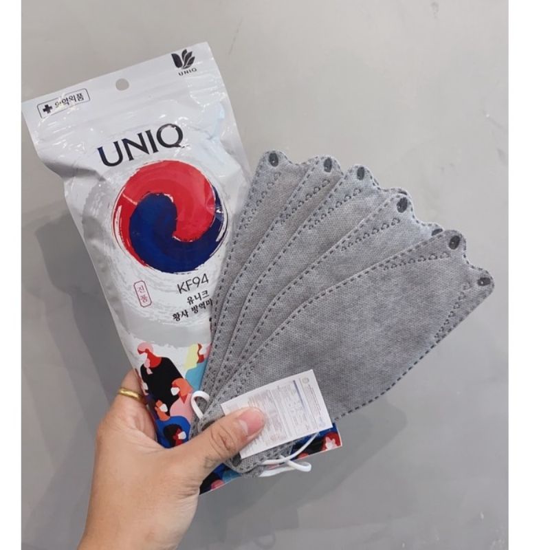 [Combo 50 chiếc] SP Mới Của Uni mask, Khẩu Trang KF94 UniQ -  UniMask, Có Tem Kiểm Định Trong Mỗi Gói