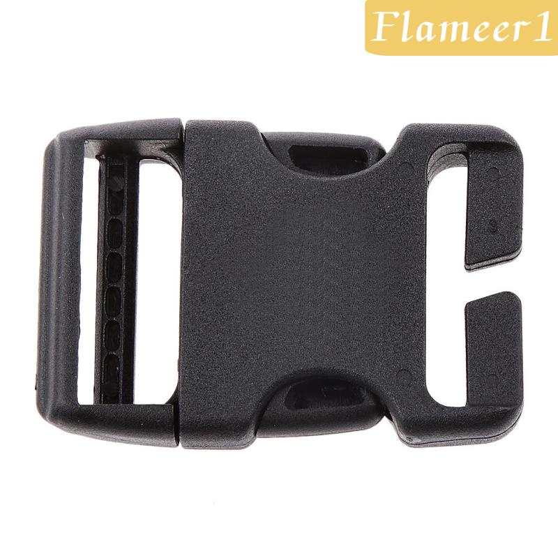 [Flameameer1] Dây Đai Ba Lô Màu Đen Tháo Lắp Nhanh Thay Thế 3.8cm