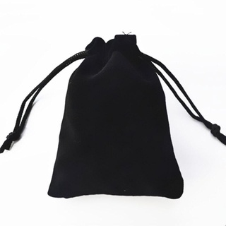 Túi vải nhung đen dây rút 7x9cm - túi nhung đựng quà tặng, đựng trang sức phụ kiện