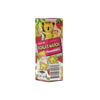 Bánh gấu nhân kem socola/dâu Lotte Koala's March 37g