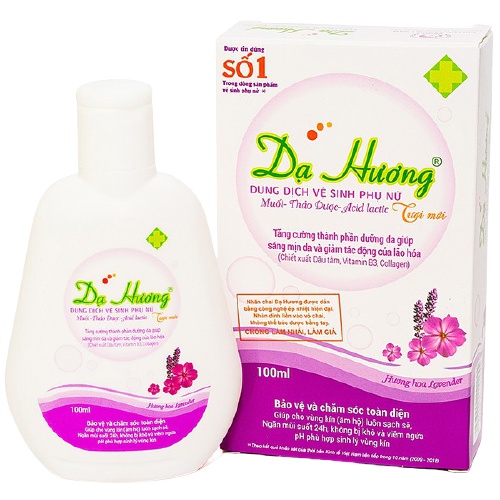 Nước rửa phụ khoa Dạ Hương (Hương hoa Lavender 100ml)