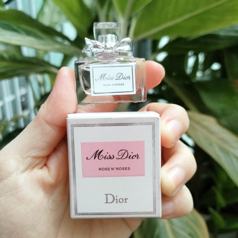 Nước Hoa Dior Miss Dior Rose N'Roses mini 5ML chính hãng