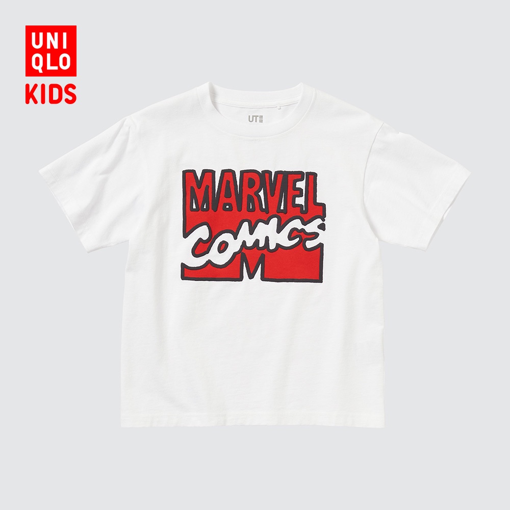 Áo Thun Uniqlo UT Tay Ngắn In Họa Tiết Kiến Trúc Cho Bé Trai/Bé Gái (Dùng Disney) 452689