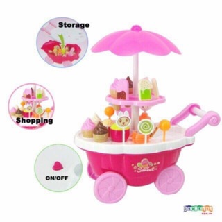 [Free ship] Xe kem, xe bán kem