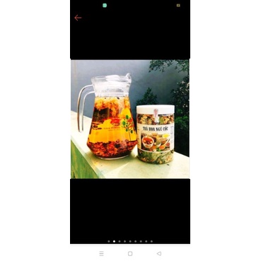5 hộp trà hoa ngũ cốc  thanh lọc đẹp da 350gr