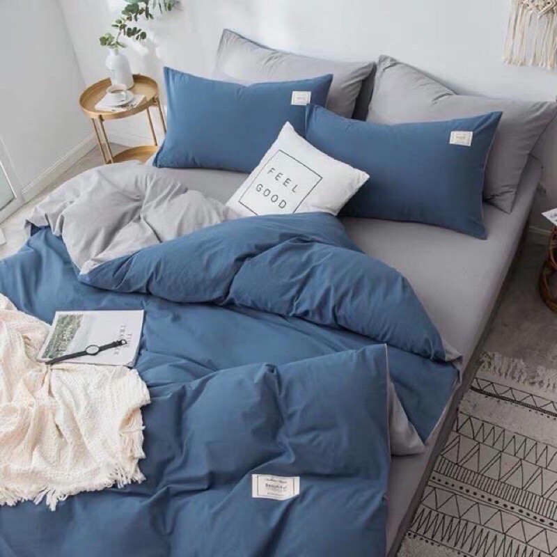 Bộ chăn ga gối cotton tici hoạt tính Sheen bedding,nhiều màu mới nhất - COTTON TC | BigBuy360 - bigbuy360.vn