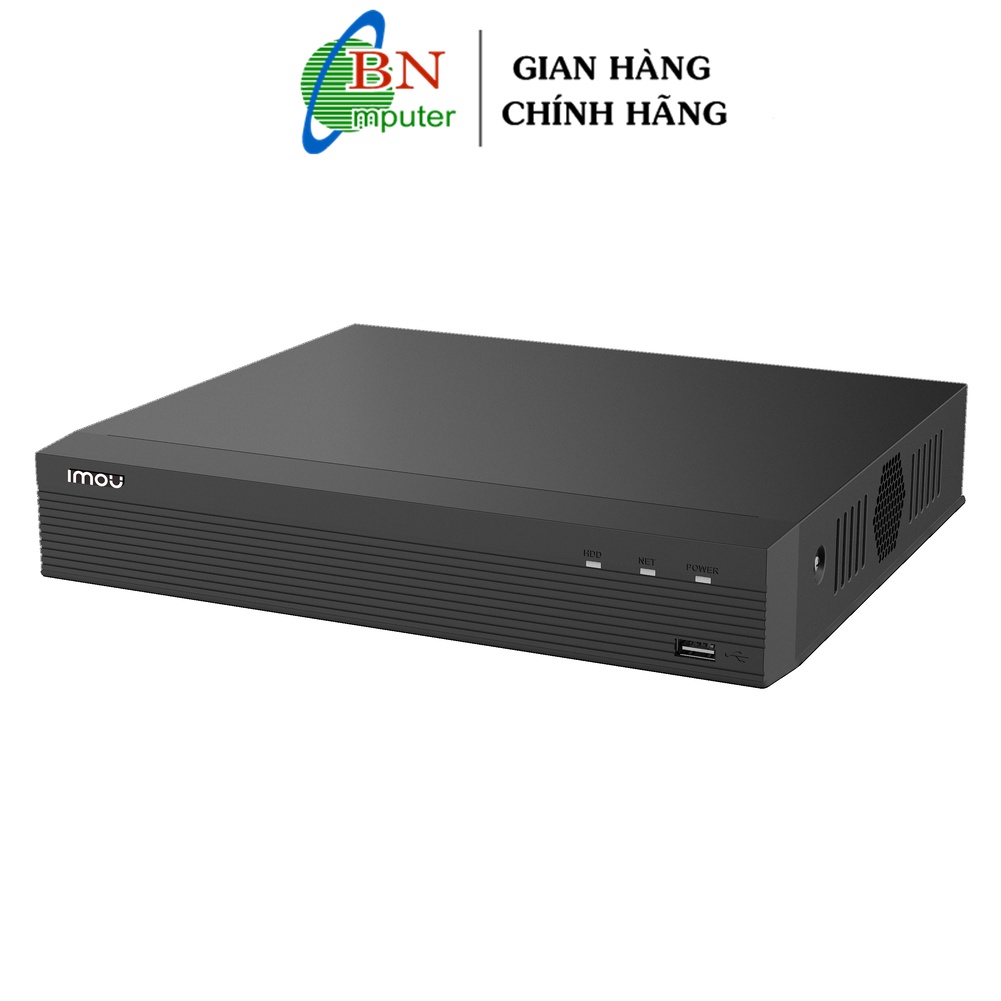 Đầu ghi hình Imou POE 4 8 kênh N14P N18P 2.0MP, bảo hành 24 tháng Chính hãng vinago.