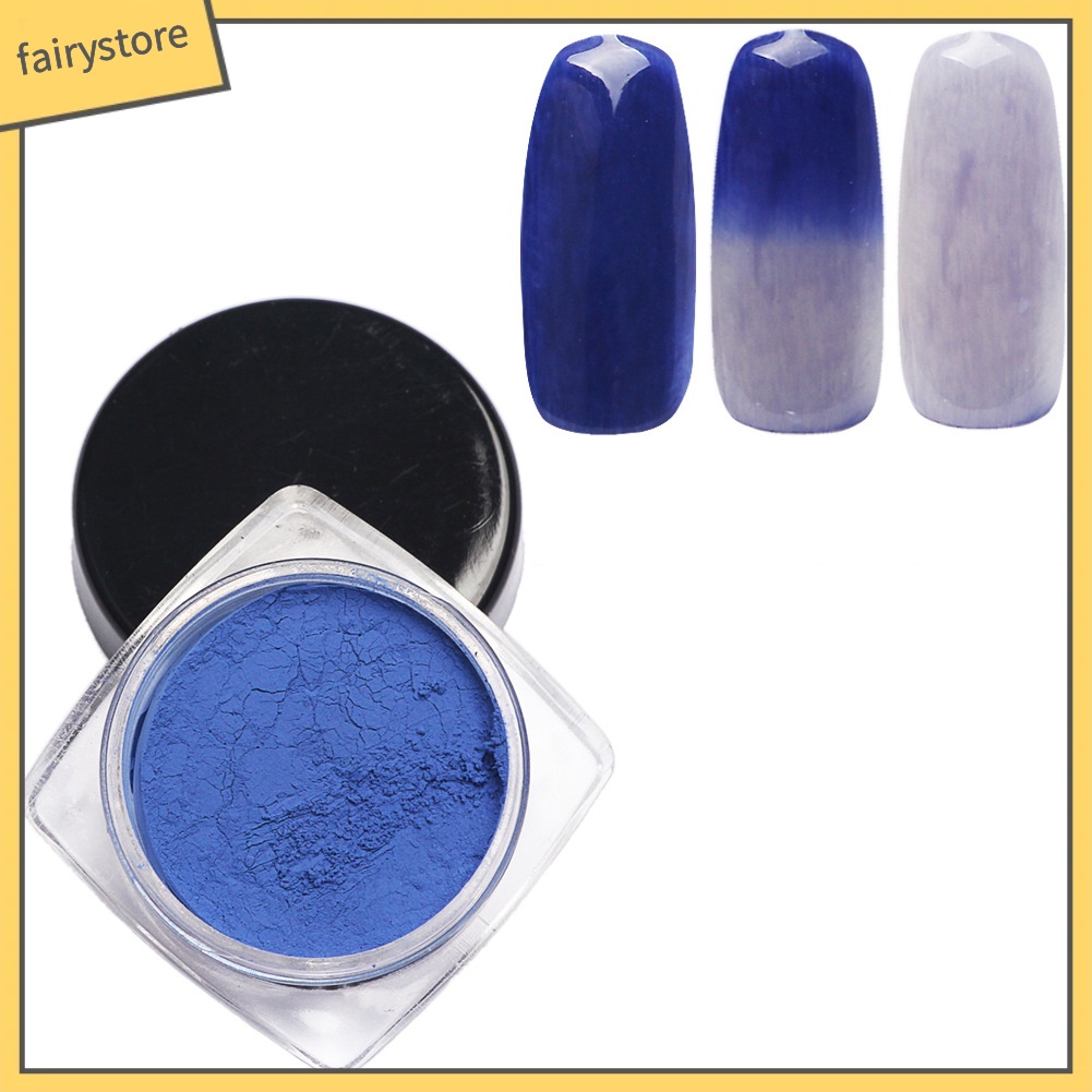 [Hàng mới về] Bột kim tuyến đổi màu theo nhiệt độ dùng để trang trí móng nghệ thuật