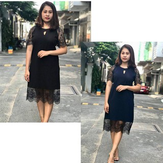 Đâm trung niên big size phối ren