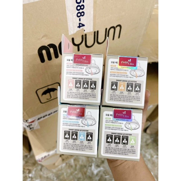 Núm ti thay thế bình Moyuum Hàn Quốc số 1/ 2/ 3/ 4