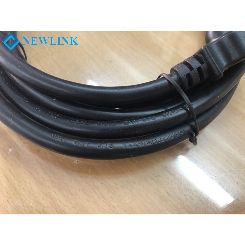 Dây nguồn 3 chân C13 dài 1m 1,5m 2M 3M NEWLINK lõi 3x1,31mm2  NL-PC13-2M