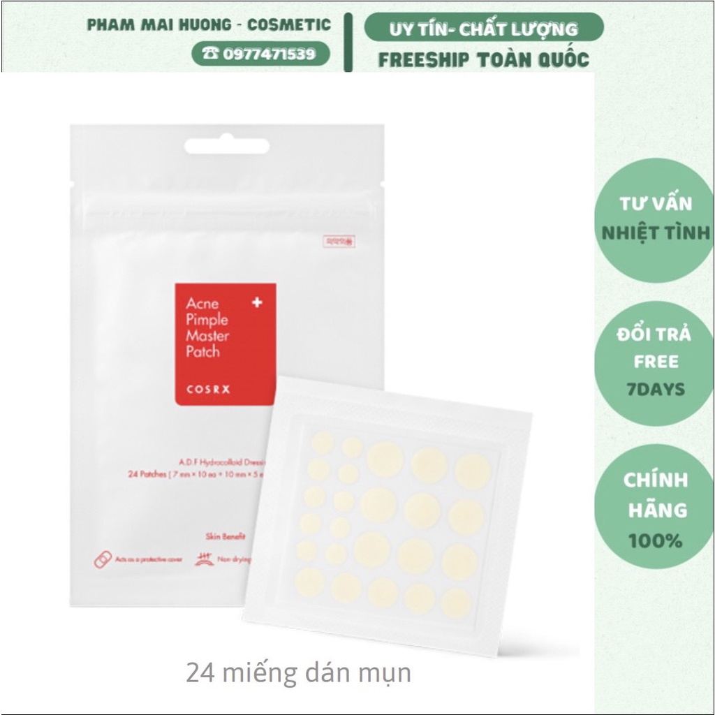 Miếng dán mụn COSRX 18-24 miếng