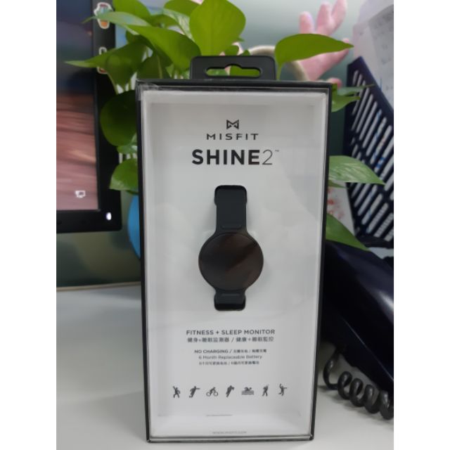 Vòng đeo tay thông minh theo dõi sức khỏe Misfit shine 2 s340sh2bz