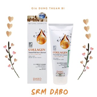 Sữa Rửa Mặt Trắng Da Sạch Nhờn Dabo Hàn Quốc (180ml)