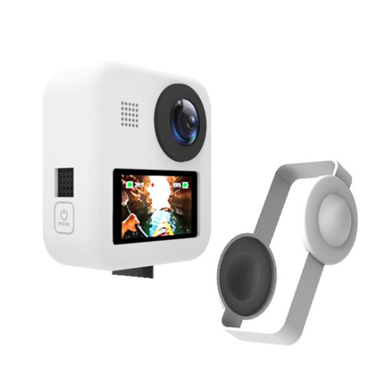 Vỏ Silicon Bảo Vệ Ống Kính Camera Hành Trình GoPro MAX Sự Bảo Vệ
