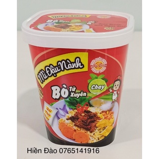 2 Mì Đậu Nành Bò Tứ Xuyên Chay Âu Lạc