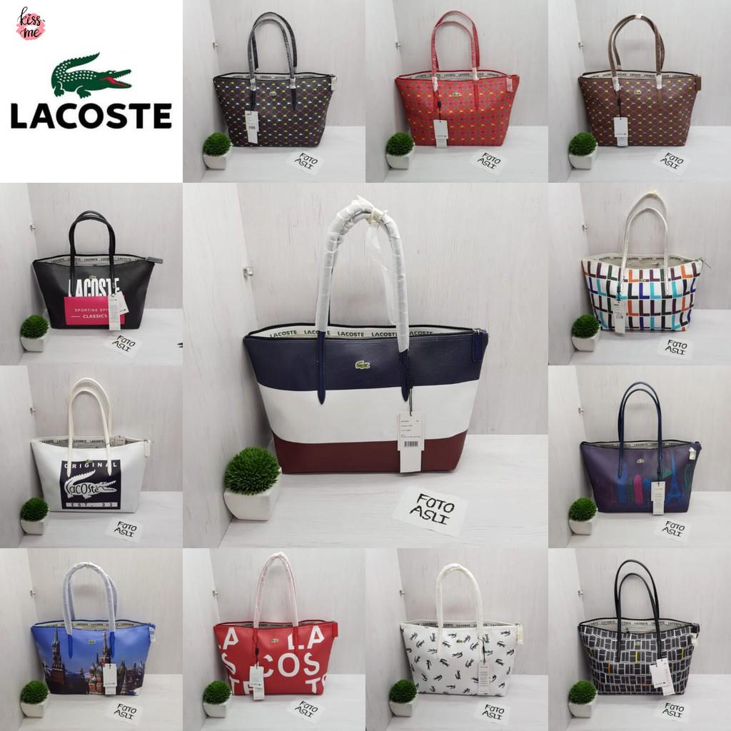 LACOSTE Túi Xách Tote / TsKmi Cổ Điển Thời Trang Mới Bán Chạy Cho Nữ - Túi Xách Thời Trang - Túi Tote Bag / TsKmi